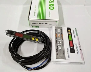 1PCS NEW FOR RIKO Sensor BR302-NP Optical Fiber Amplifier replace BR3-NP - Picture 1 of 4