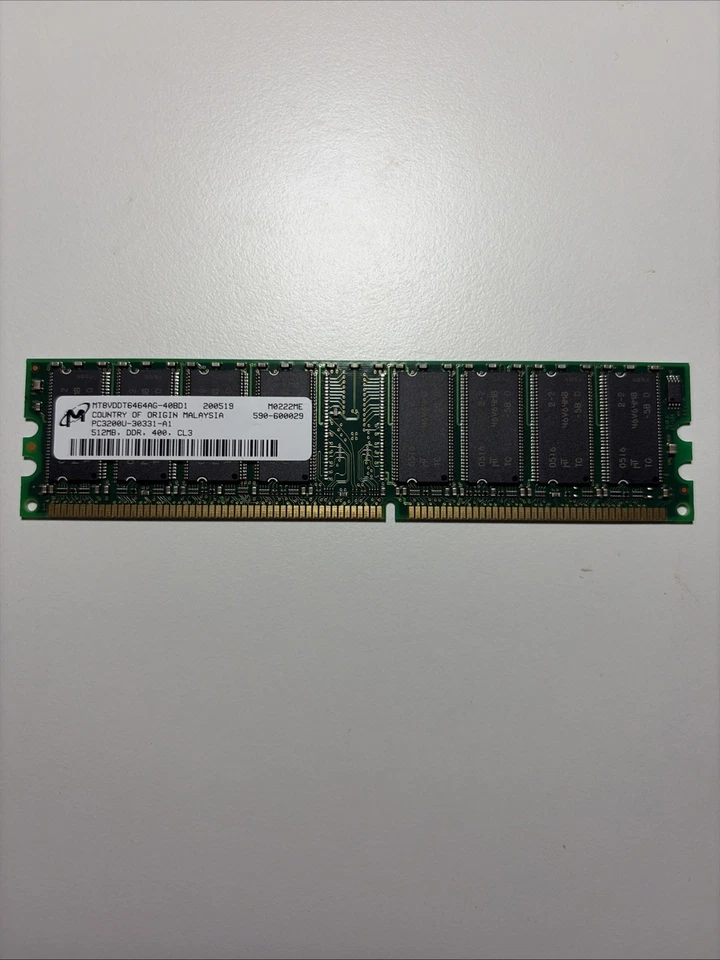 PC3200U DDR 400 512MB RAM - Image 1 of 2