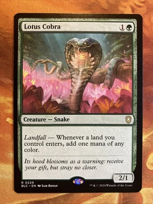 MTG Lotus Cobra Commander: Bloomburrow Rare Green Near-Mint!!! - Image 1 of 2