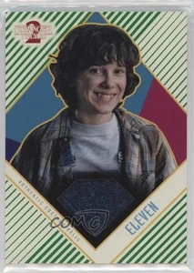2019 Topps Stranger Things 2 Costume Relics Green 7/50 Eleven #CR-EO 13iq - Picture 1 of 3