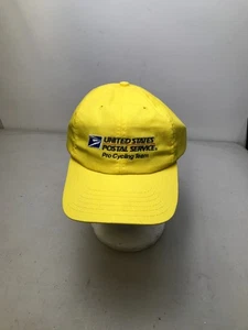 Gorra amarilla USPS Pro Cycling Team 4X Tour Champions '99 '00 '01 '02 - Imagen 1 de 4