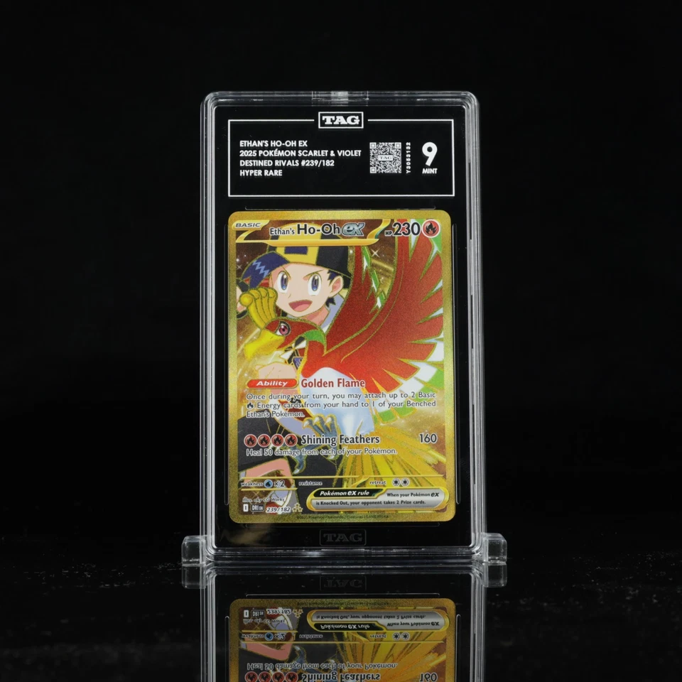 TAG 9 - Ethan's Ho-Oh ex Destined Rivals Hyper Rare #239 English - Image 1 of 1