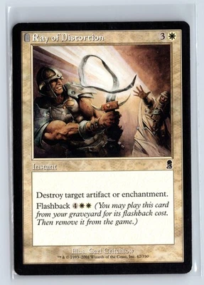 (3x) RAY OF DISTORTION - Odyssey – MTG Magic the Gathering Card - Common - Image 1 of 4