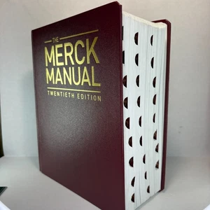 The Merck Manual of Diagnosis and Therapy 20th Edition by Merck (English) HC - Picture 1 of 9