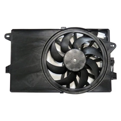 For Fiat 500 Radiator and A/C Condenser Fan Assembly 2012-2017 Type 2 FI3115103 Foto 1 de 4