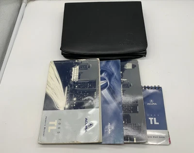 Acura TL 2005 juego manual del propietario con estuche OEM Foto 1 de 4
