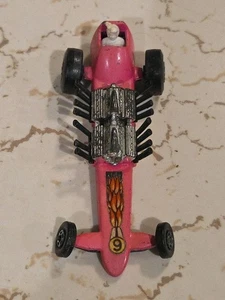 Nice Vintage Matchbox Lesney 1-75 Superfast #64 Slingshot Dragster in Hot Pink - Picture 1 of 5