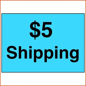 SHIPPING $5 - Picture 1 of 1