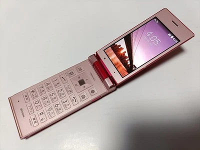 Kyocera 501KC/502KC Pink Digno Keitai Android Flip Phone Unlocked SIM Free - Image 1 of 4