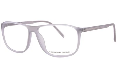 Anteojos Porsche Design P8278-C gris claro borde completo forma cuadrada 56 mm Foto 1 de 4
