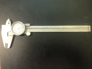 Helios 6” Dial Caliper Hardened Steel German .001" lot2 - Picture 1 of 7