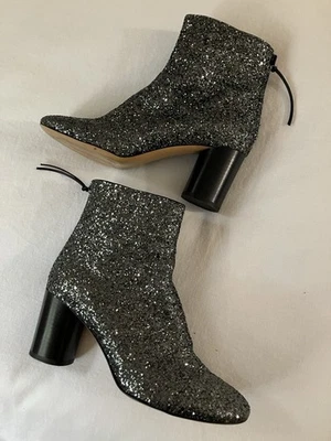 ISABEL MARANT Ritza блестящий каблук ботильоны ЕС 38 - Изображение 1 из 4