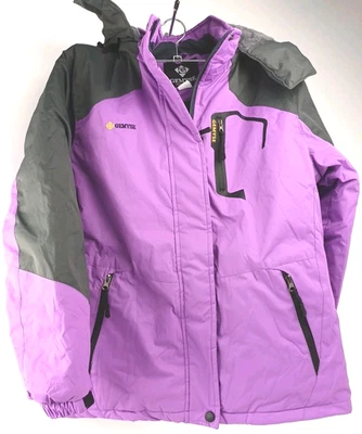 GEMYSE Mountain Waterproof Ski Jacket Windproof Fleece Outdoor Coat Size M - Image 1 of 4