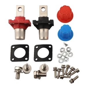 250A Copper Energy Storage Connectors 2PCS for Lithium Battery Terminals - Afbeelding 1 van 12