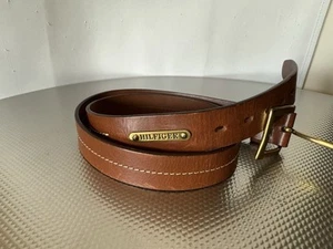 Vintage Tommy Hilfiger Ledergürtel Herren Größe 35 - Bild 1 von 8