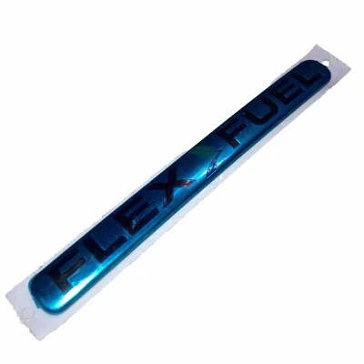 Ford F250 F350 Super Duty F150 2011-2016 emblema de puerta trasera de combustible flexible OEM NUEVO Foto 1 de 4