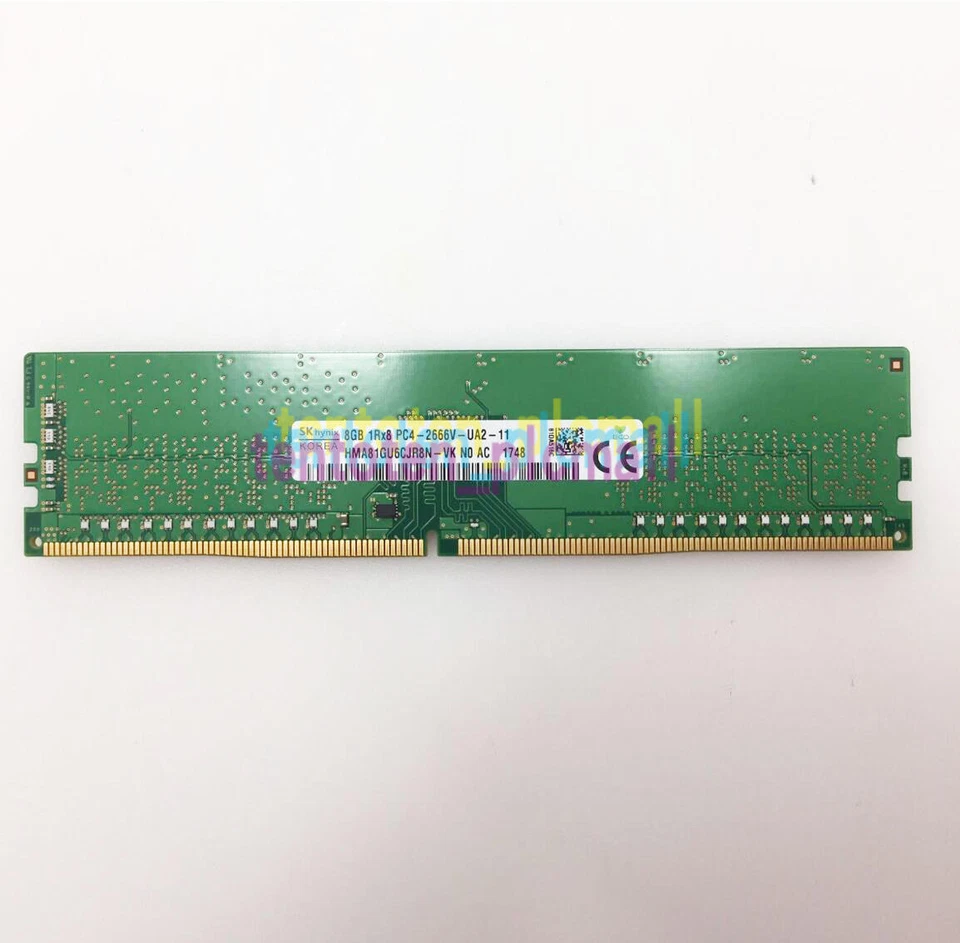 1PCS New SK Hynix 8GB 2666MHz DDR4 RAM PC4-2666V HMA81GU6CJR8N-VK - Image 1 of 1