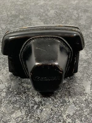 Estuche rígido de cuero para cámara Canon vintage para Canon FP 35 mm y otros Foto 1 de 4