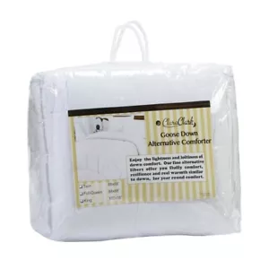 WHITE GOOSE DOWN ALTERNATIVE COMFORTER KING SIZE QUEEN SIZE FULL SIZE AVAILABLE - Picture 1 of 1