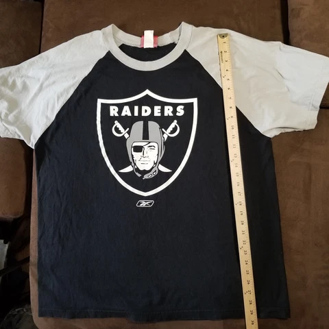 VTG REEBOK OAKLAND RAIDERS JERSEY T-SHIRT MENS 2XL Cover