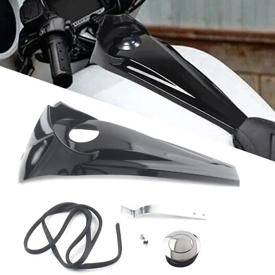 Топливная консоль приборной панели + крышка бензобака подходит для Harley Road Street Glide FLHX 2008+ - Изображение 1 из 4