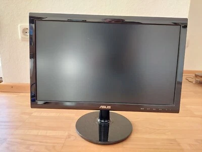 ASUS VS197DE 47 cm (18,5 Zoll) 16:9 LED LCD Monitor - Schwarz; gebraucht - Bild 1 von 4