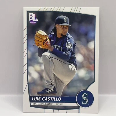 2023 Topps Big League Baseball Luis Castillo Base #180 Seattle Mariners - Image 1 of 2