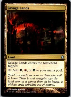 Magic the Gathering MTG Savage Lands Commander 2013 English NM ref.M065 - Image 1 of 3