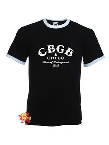 T-Shirt CBGB Underground Rock CBGBs Punk Ringer Retro alle Größen - Bild 1 von 3