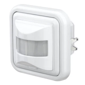 Bewegungsmelder Infrarot Wand Einbau Innenmontage Unterputz IP20 160° 9m weiß - Bild 1 von 4