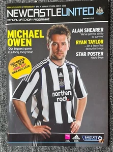 Newcastle United Matchday Programme, 27th April 2009, 2008-2009 Season - Picture 1 of 5