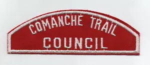 Comanche Trail Council, RWS, Red & White Strip, neuwertig - Bild 1 von 1