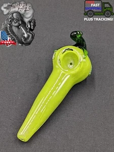 5" Tobacco Smoking Bowl Pipe Glass Hand Pipes Pepper GR - Picture 1 of 5