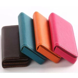 Magnetic Pocket Name Business Card ID Card Credit Card Holder Case Wallet FI - Picture 1 of 19