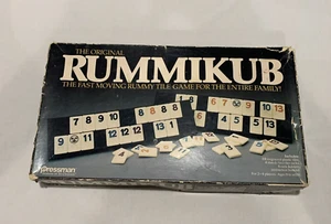 Vintage The Original Rummikub Pressman 1980 No 400 Rummy Tile Game Complete - Picture 1 of 15