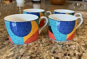 Taza de café/té contemporánea geométrica informal Victoria & Beale Accents 9019 4 un. - Imagen 1 de 7