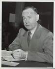 1952 Press Photo James J. Somers Testifies Before Senate Committee In D.C.
