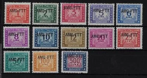 1949-54 Trieste A Segnatasse Cifra Roma Filigrana Ruota MNH - Imagen 1 de 1