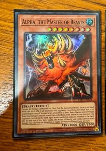 Alpha, the Master of Beasts - Super Rare - RA01-EN022 - 1st -Near Mint Card - Bild 1 von 1