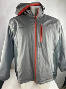 Herren Free Tech Performance Oberbekleidung durchgehender Reißverschluss Kapuze Winterjacke Größe 3XL EUC - Bild 1 von 8