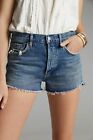 Nwt Agolde Parker Ultra High-Rise Denim Shorts Distressed Anthropologie Size 31