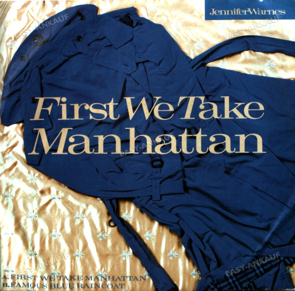 Jennifer Warnes - First We Take Manhattan 7in (VG+/VG+) ' - Image 1 of 1