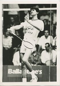 Jansher Khan Pakistan Squash Player   A17 A1776 Vintage Original  Photo