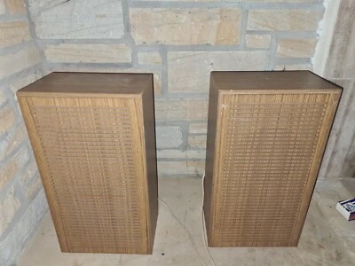 Telefunken cassa audio WB 61H coppia casse altoparlanti vintage casse - Immagine 1 di 4