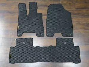 2014-2020 ACURA MDX Custom Fit All Weather EVA Floor Mats 1st and 2nd Row - Picture 1 of 18