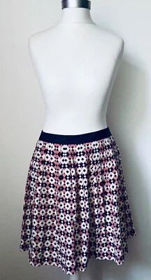 J.CREW ШЕЛКОВАЯ РАСКЛЕШЕННАЯ ЮБКА XS - Изображение 1 из 4