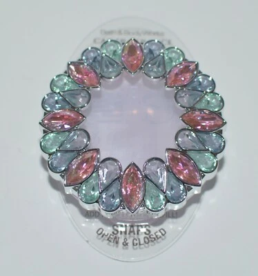 BATH & BODY WORKS BATH BODY WORKS RHINESTONE GEM SCENTPORTABLE HOLDER VISOR CLIP CAR AIR FRESHENER