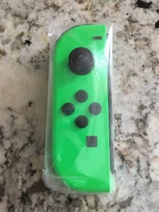 Nintendo Switch Splatoon 2 Neon GREEN LEFT Joy-con Only Joycon Brand New Genuine - Picture 1 of 1