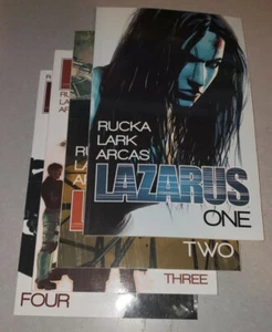 LOTTO 4 LAZARUS TPB 1 2 3 4 RUCKA LARK ARCAS SET VOLUME UNO DUE TRE QUATTRO - Foto 1 di 5