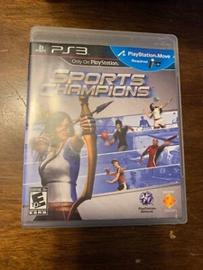 SPORTS CHAMPIONS - PS3 - COMPLETE W/ MANUAL - FREE S/H -(B16A) - Picture 1 of 1